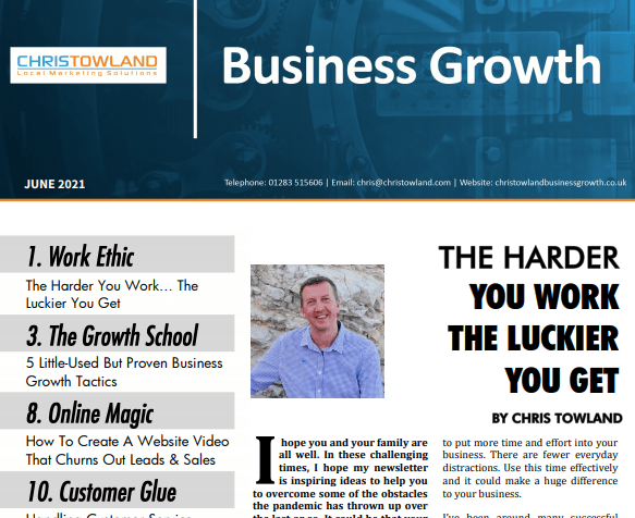 Business Growth Newsletter June 21 Local Marketing Solutions